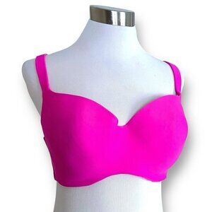 Ambrielle 38D Bra Pink Lightly Lined Balconette Underwire 302855 Full Figure